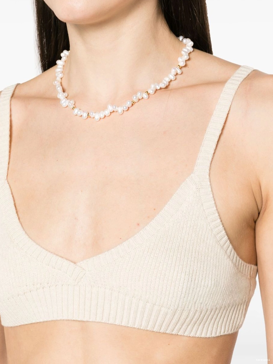 Cheap bralette ribbed Women Alanui triangle 0407